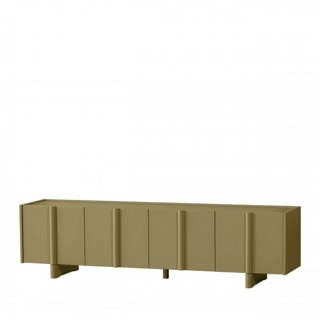 Basu - Meuble tv 3 portes en bois L200cm