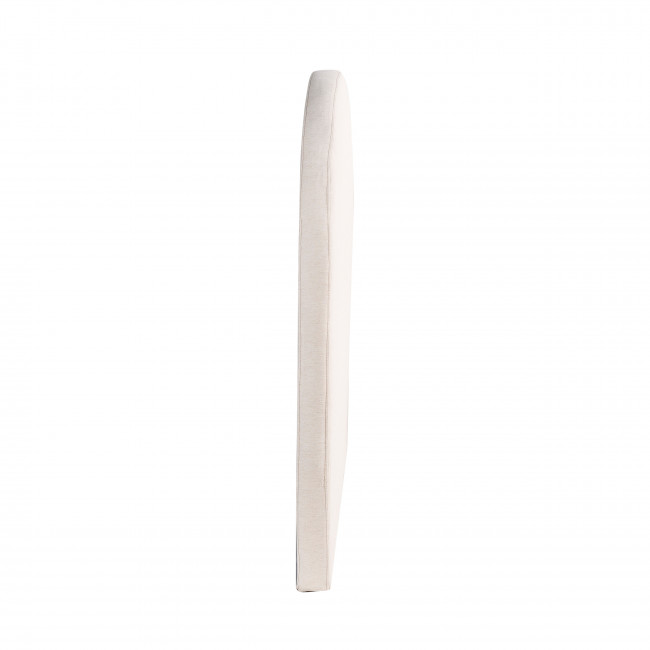 Noussa - Tête de lit en coton et lin demi-lune L170cm