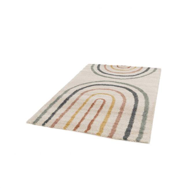 Victoria II - Tapis contemporain à motif géométrique