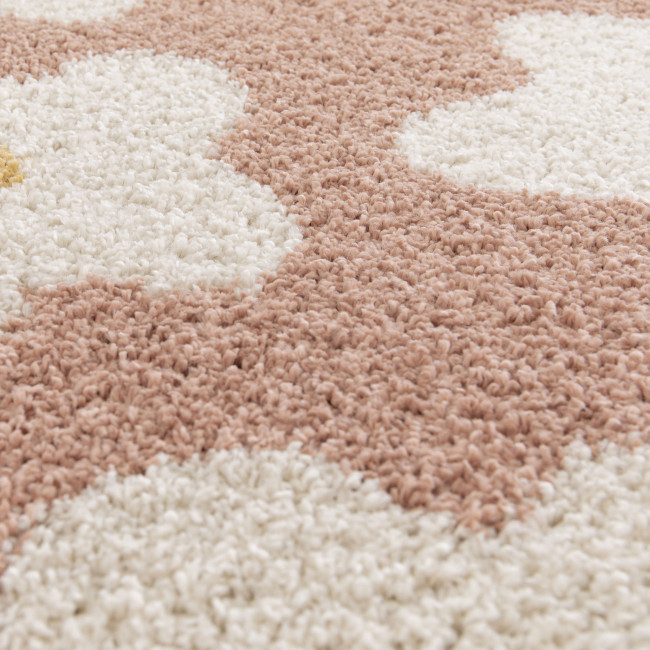 Flora I - Tapis contemporain à motif floral