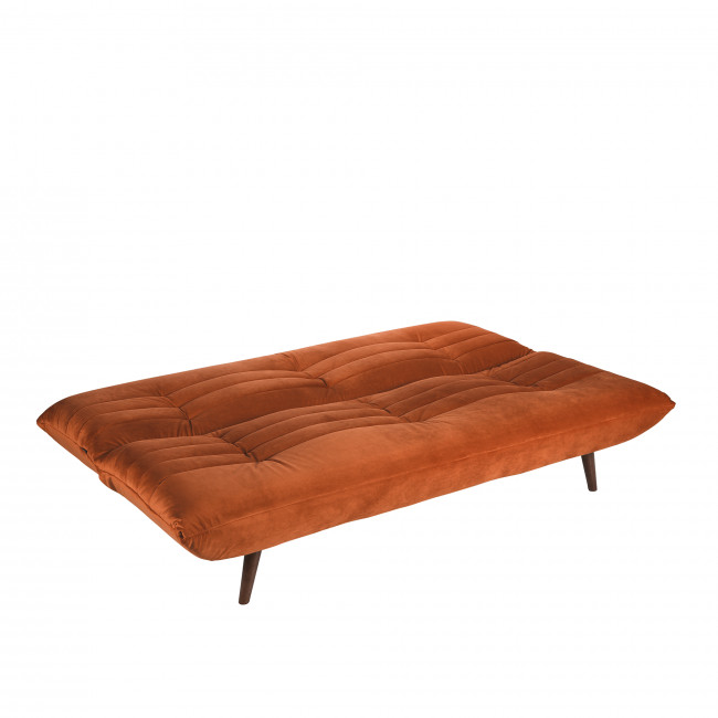 Tommy - Canapé convertible 3 places en velours