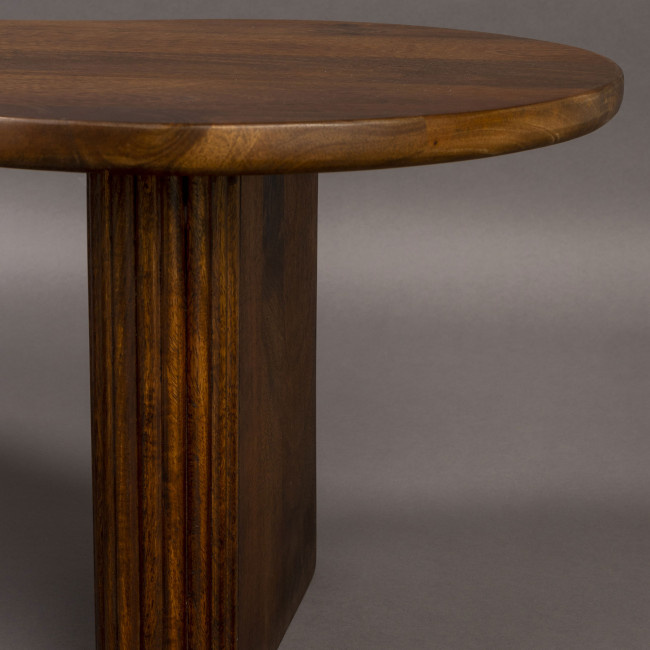 Tilon - Table basse organique en bois 110x60cm