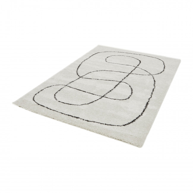 Mona - Tapis contemporain à motif organique