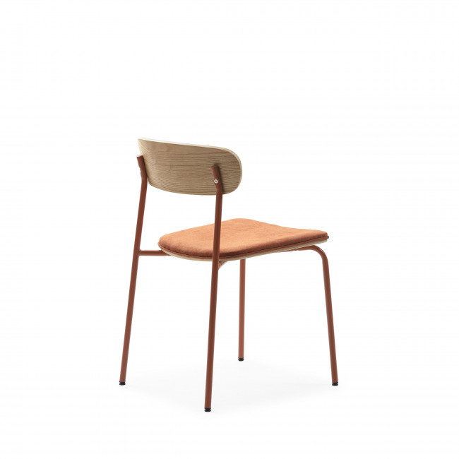 ARNO - Lot de 2 chaises en tissu