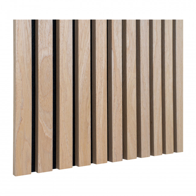 Acoustic - Lot de 2 panneaux en tasseaux de bois