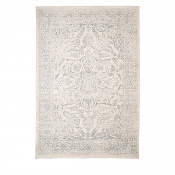Zagora - Tapis classique bleu et beige