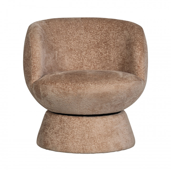 Shuffle - Fauteuil pivotant en tissu