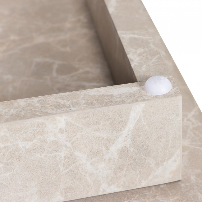 Lipani - Table basse effet marbre