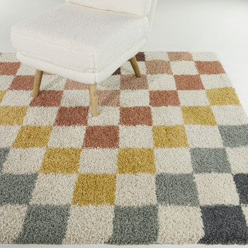 Cassie - Tapis damiers