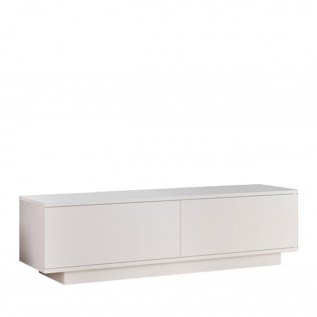 Hudson - Meuble TV 2 portes en bois L140cm