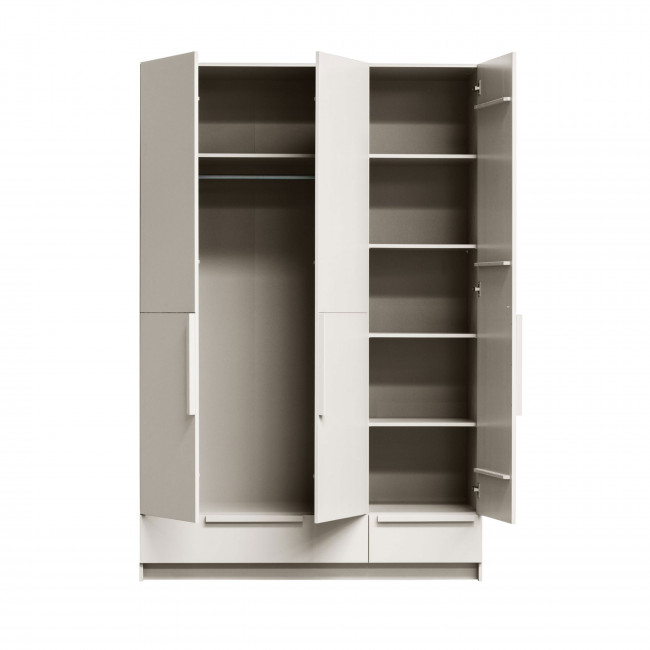 Pure - Armoire 3 portes en bois H215cm
