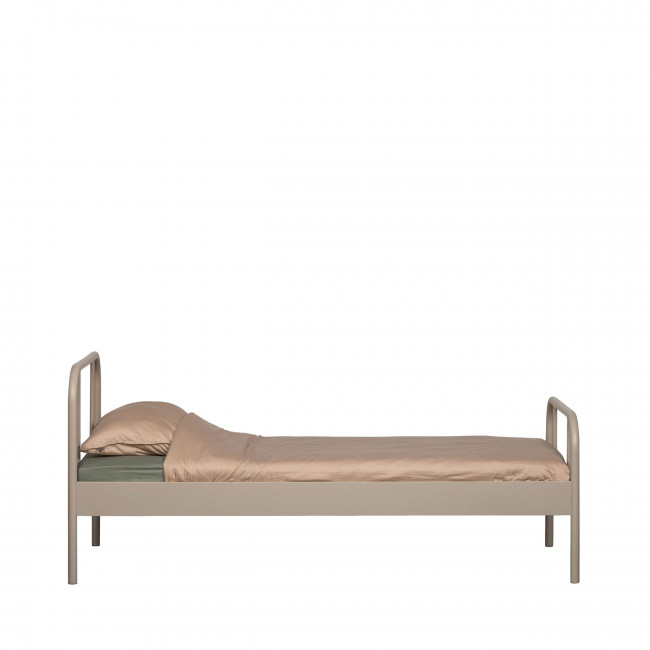 Mata - Lit simple pour enfant en métal 90x200cm