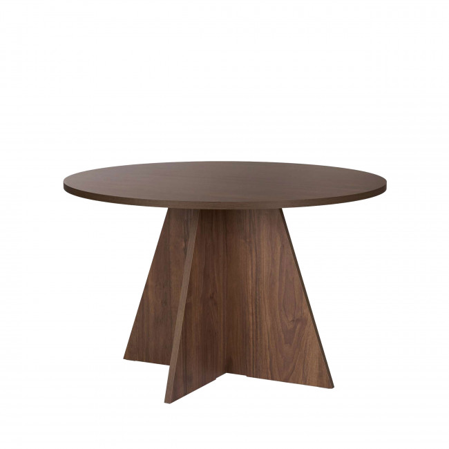 Naro - Table à manger 4 personnes ronde en bois