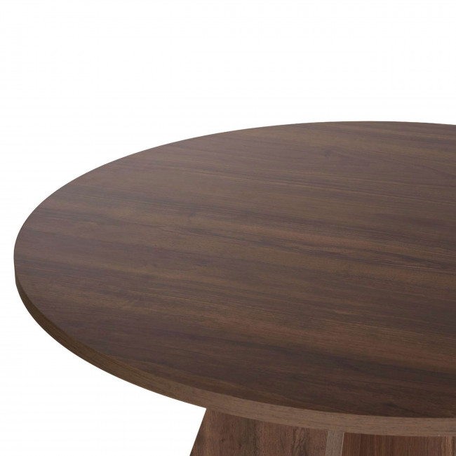 Naro - Table à manger 4 personnes ronde en bois