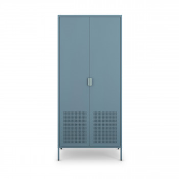 Adel - Armoire 2 portes en métal H180cm