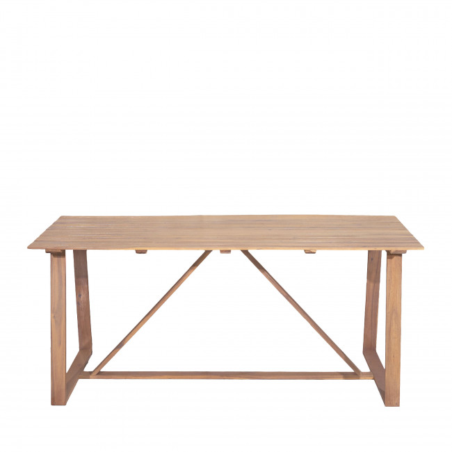 Ava - Table à manger de jardin 6 personnes en bois