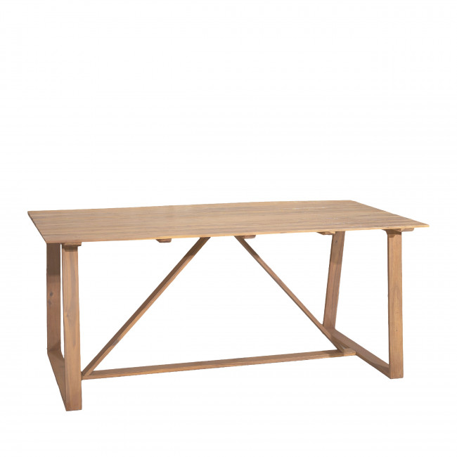 Ava - Table à manger de jardin 6 personnes en bois