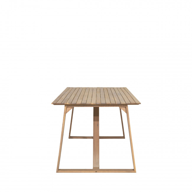 Ava - Table à manger de jardin 6 personnes en bois