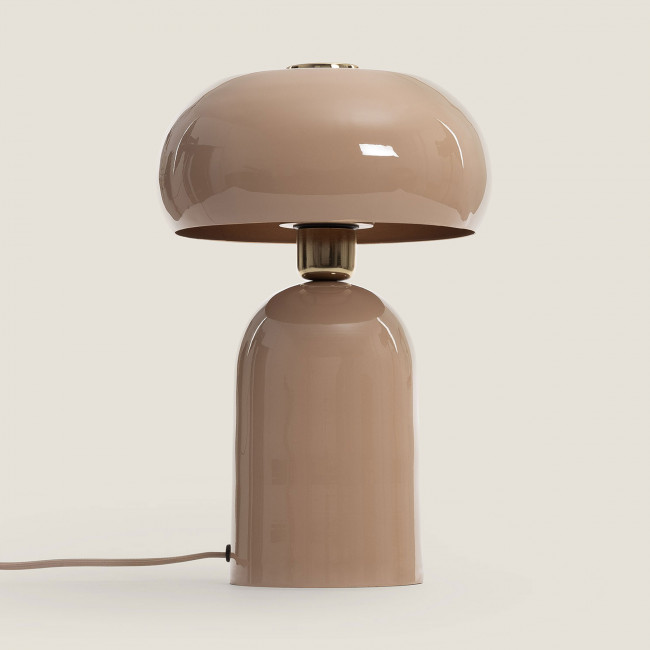 Doria - Lampe à poser champignon en métal