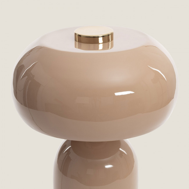 Doria - Lampe à poser champignon en métal