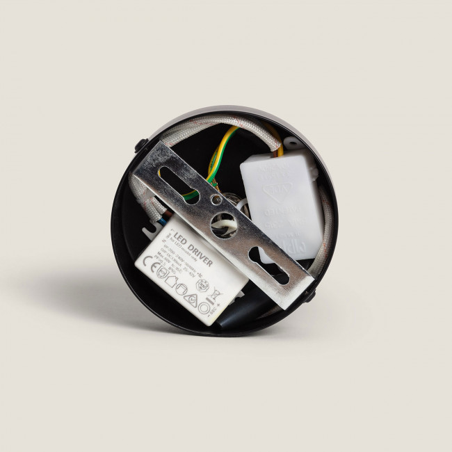 Timo - Suspension en verre avec LED intégrée ø15cm