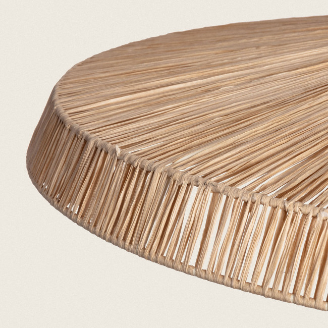 Orbe - Suspension ronde en raphia ø75cm