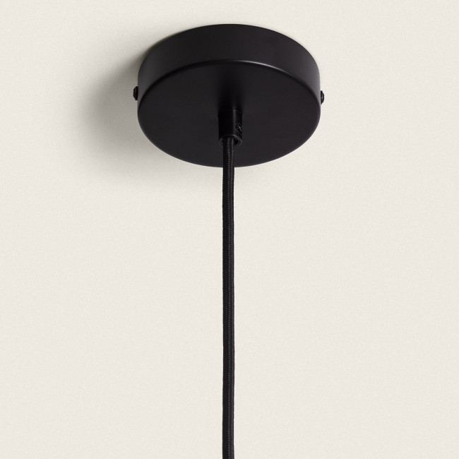 Vind - Suspension ronde en verre ø30cm