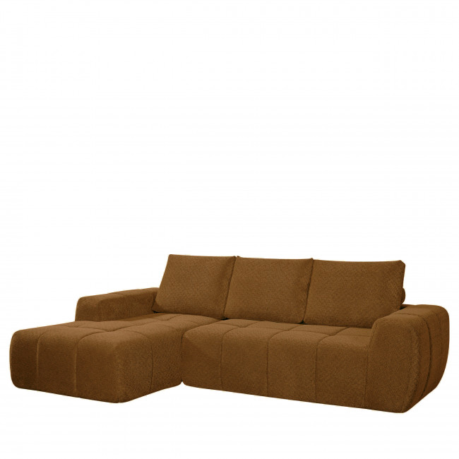 Louis - Canapé d'angle gauche en tissu