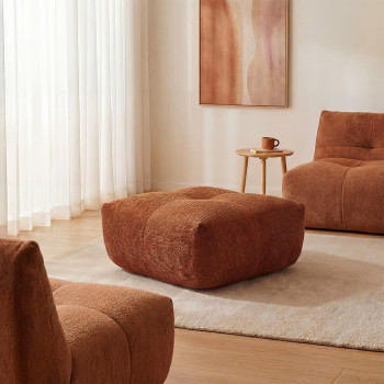 Alba - Pouf en tissu
