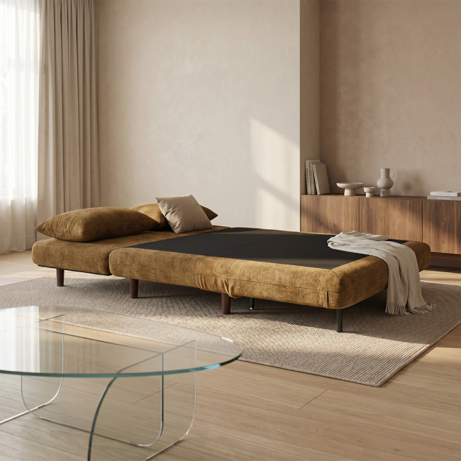 Nella - Canapé convertible 2 places en tissu