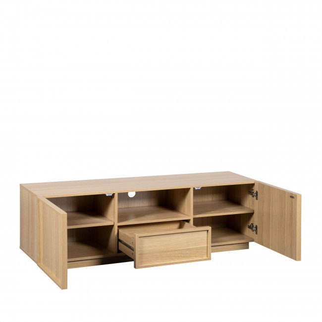 Joy - Meuble tv 2 portes en bois L140cm