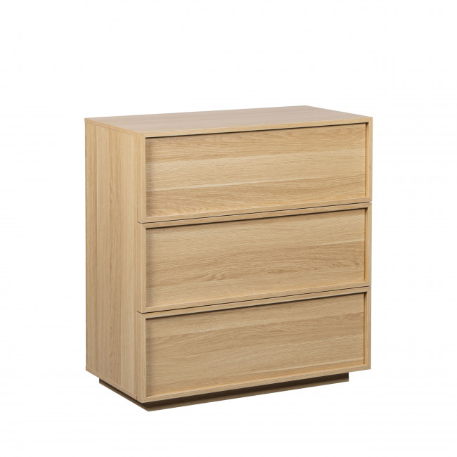 Joy - Commode 3 tiroirs en bois L85cm