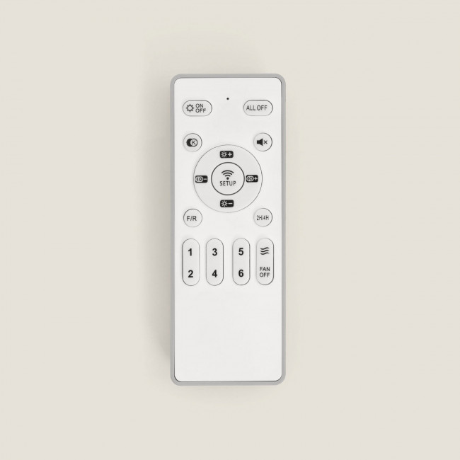 Pulse - Ventilateur de plafond silencieux LED intérieur/extérieur
