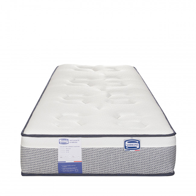 Influence- Hybride - Matelas 100% ressorts et latex, accueil enveloppant