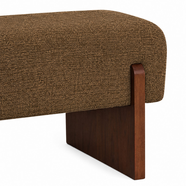 Sally - Banc en tissu et bois