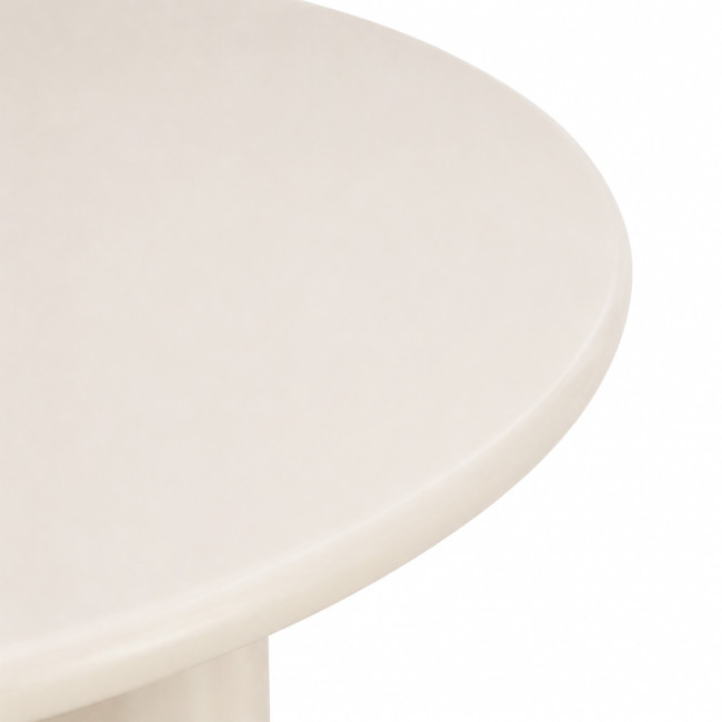 Pyranth - Table à manger ronde 4 personnes en bois 