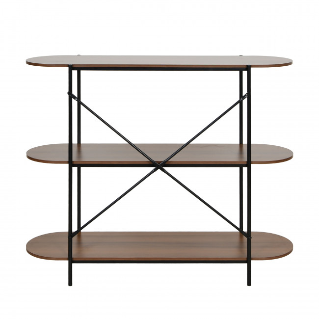 Janna - Etagère en bois et métal L115cm