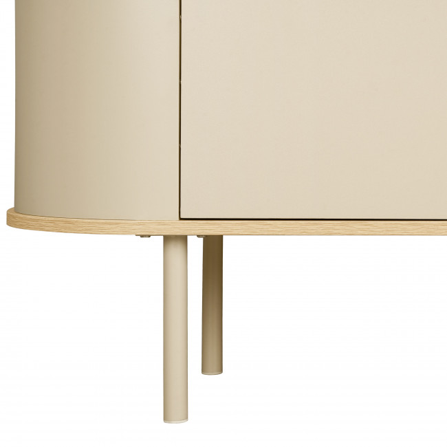 Will - Meuble TV 2 portes en bois et métal L150cm