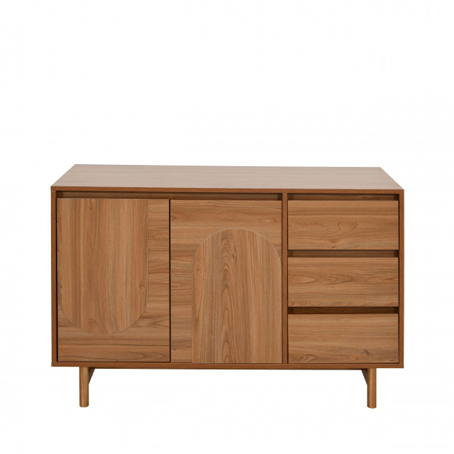 Abby - Buffet 2 portes 3 tiroirs en bois L110cm
