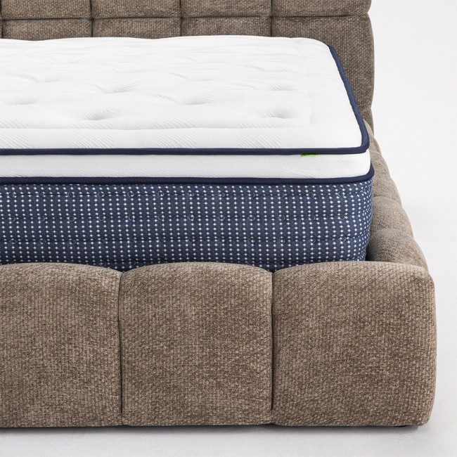 Somnia - Matelas à ressort et mémoire de forme, accueil moelleux
