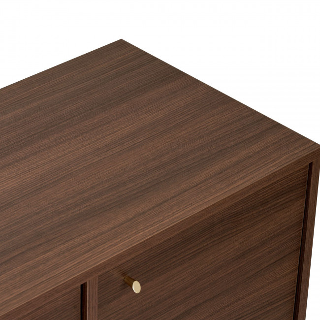 Hopa - Buffet 4 portes en bois L180cm