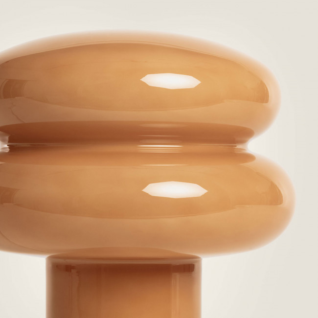 Tino - Lampe à poser ronde en verre ø20cm