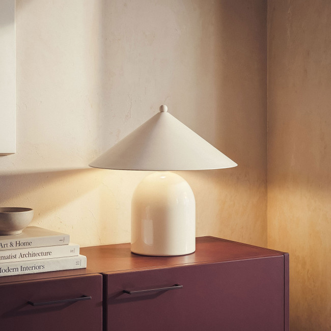 Vera - Lampe à poser conique en métal