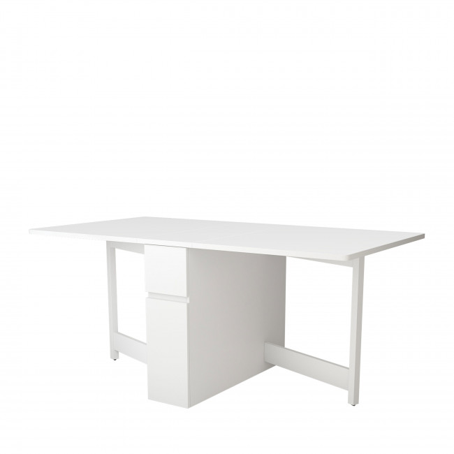 Kungla - Table à manger pliable en bois 170x90cm