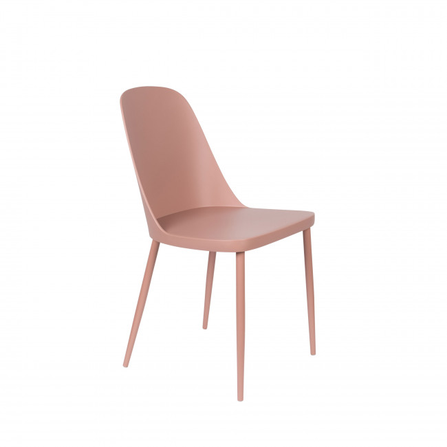 Pip - 2 chaises en résine et métal
