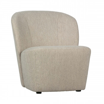 Lofty - Fauteuil en tissu bouclette