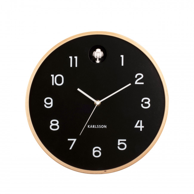 Natural Cuckoo - Horloge murale ronde ø31,5cm