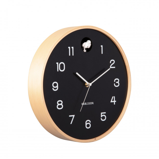 Natural Cuckoo - Horloge murale ronde ø31,5cm