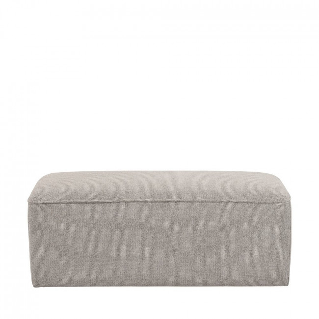 Noor - Pouf pour canapé modulable en tissu
