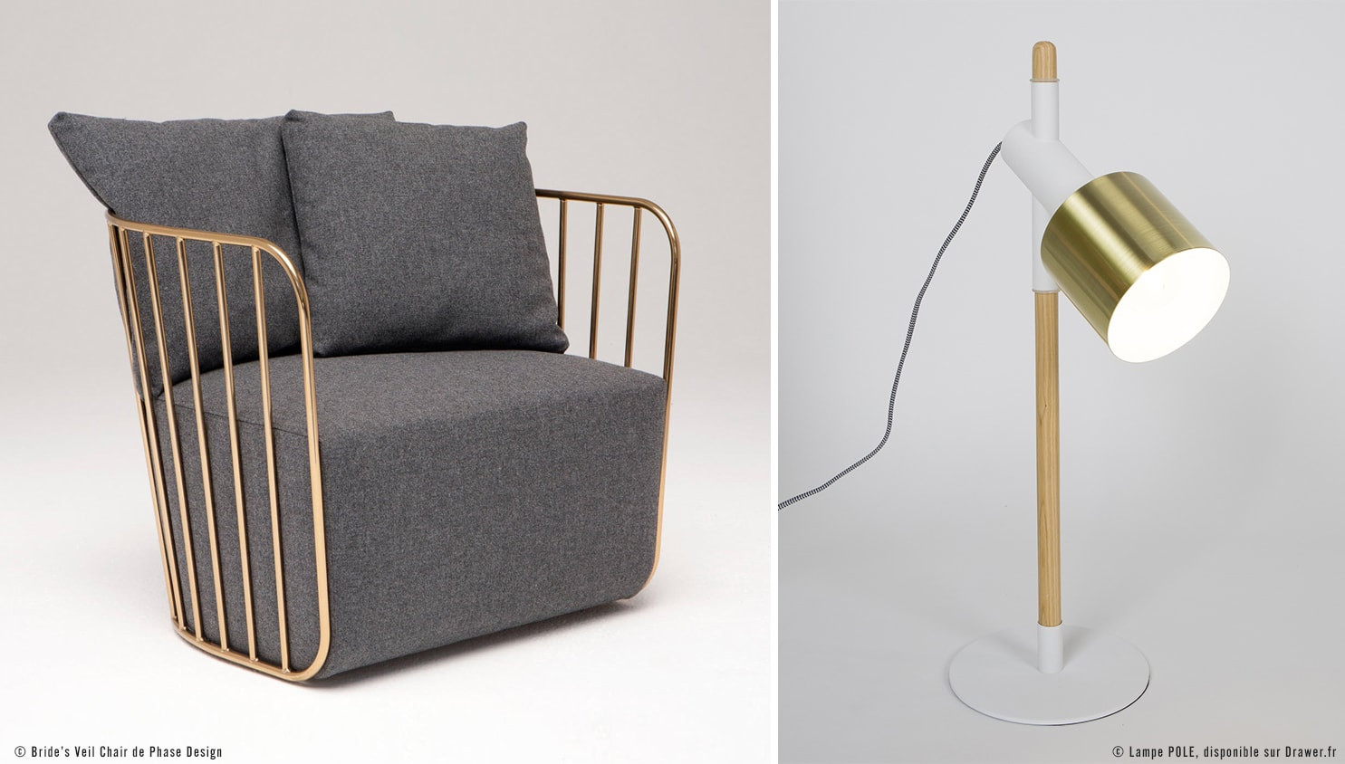 mobilier laiton 